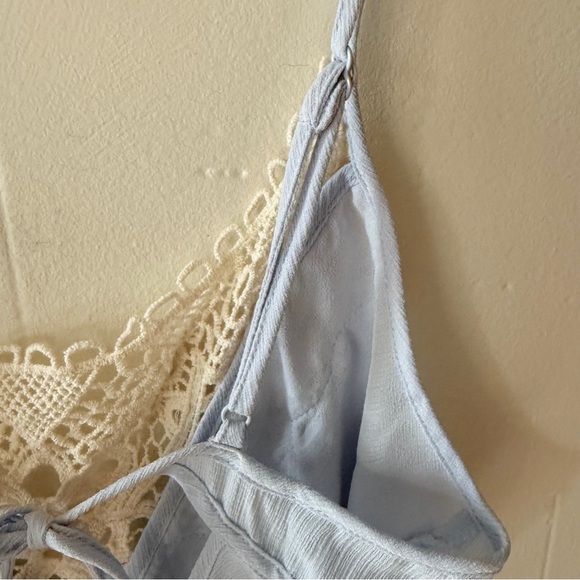 In Bloom Slip Dress with Crochet - Picture 6 of 9